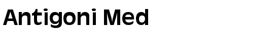 Antigoni Med - Download Thousands of Free Fonts at FontZone.net