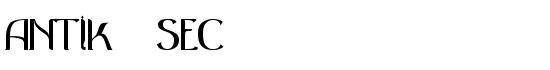 antik-sec - Download Thousands of Free Fonts at FontZone.net