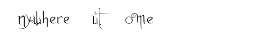 Anywhere But Home - Download Thousands of Free Fonts at FontZone.net