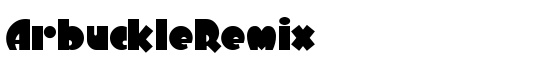 ArbuckleRemix - Download Thousands of Free Fonts at FontZone.net
