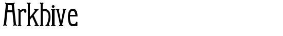 Arkhive - Download Thousands of Free Fonts at FontZone.net