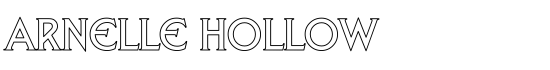 Arnelle Hollow - Download Thousands of Free Fonts at FontZone.net