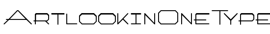 ArtlookinOneType - Download Thousands of Free Fonts at FontZone.net