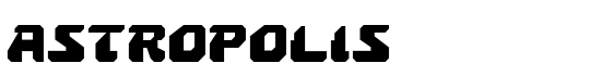 Astropolis - Download Thousands of Free Fonts at FontZone.net
