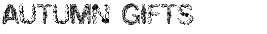 Autumn Gifts - Download Thousands of Free Fonts at FontZone.net
