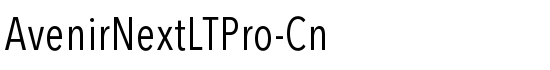 AvenirNextLTPro-Cn - Download Thousands of Free Fonts at FontZone.net