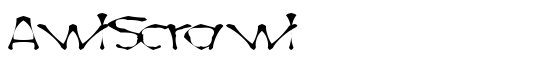 AwlScrawl - Download Thousands of Free Fonts at FontZone.net