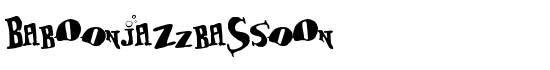 BabOonjaZzbaSsoOn - Download Thousands of Free Fonts at FontZone.net