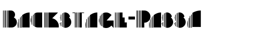 Backstage-PassA - Download Thousands of Free Fonts at FontZone.net