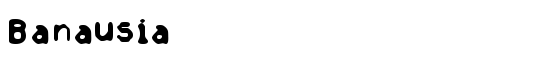 Banausia - Download Thousands of Free Fonts at FontZone.net