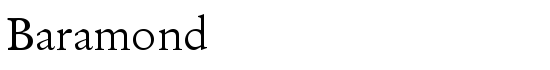Baramond - Download Thousands of Free Fonts at FontZone.net