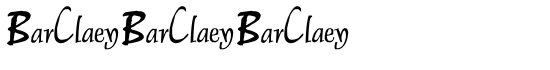 BarClaey Label - Download Thousands of Free Fonts at FontZone.net