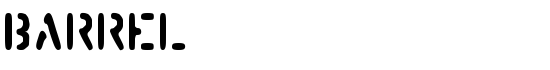 Barrel - Download Thousands of Free Fonts at FontZone.net