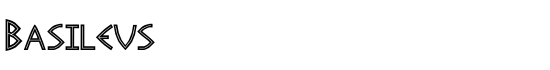 Basileus - Download Thousands of Free Fonts at FontZone.net