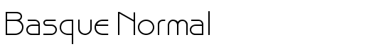 Basque Normal - Download Thousands of Free Fonts at FontZone.net