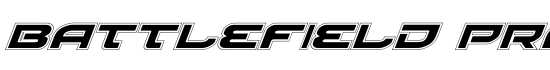 Battlefield Pro Italic - Download Thousands of Free Fonts at FontZone.net