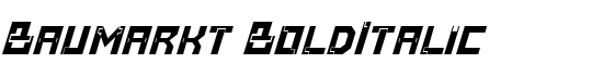 Baumarkt BoldItalic - Download Thousands of Free Fonts at FontZone.net