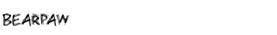 Bearpaw - Download Thousands of Free Fonts at FontZone.net