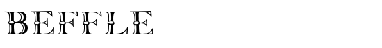 Beffle - Download Thousands of Free Fonts at FontZone.net