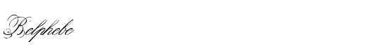 Belphebe - Download Thousands of Free Fonts at FontZone.net
