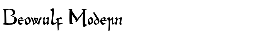 Beowulf Modern - Download Thousands of Free Fonts at FontZone.net