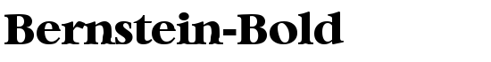 Bernstein-Bold - Download Thousands of Free Fonts at FontZone.net