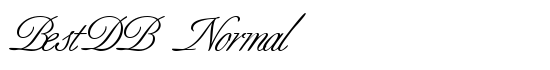 BestDB Normal - Download Thousands of Free Fonts at FontZone.net