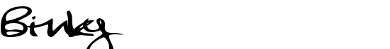 Binky - Download Thousands of Free Fonts at FontZone.net