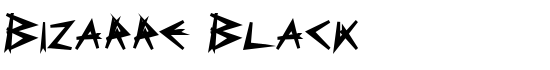 Bizarre Black - Download Thousands of Free Fonts at FontZone.net