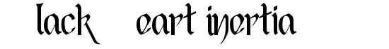 Black Heart Inertia - Download Thousands of Free Fonts at FontZone.net