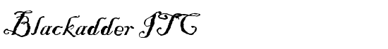 Blackadder ITC - Download Thousands of Free Fonts at FontZone.net