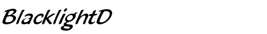 BlacklightD - Download Thousands of Free Fonts at FontZone.net
