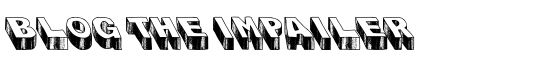 Blog the Impailer - Download Thousands of Free Fonts at FontZone.net
