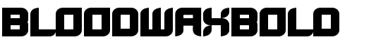 BloodWaxBold - Download Thousands of Free Fonts at FontZone.net