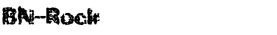 BN-Rock - Download Thousands of Free Fonts at FontZone.net