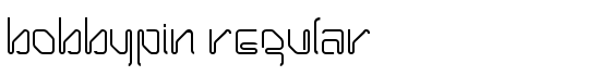 BobbyPin Regular - Download Thousands of Free Fonts at FontZone.net