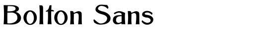 Bolton Sans - Download Thousands of Free Fonts at FontZone.net