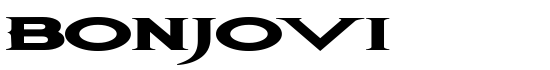 BonJovi - Download Thousands of Free Fonts at FontZone.net