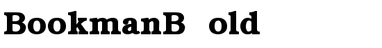 BookmanB  old - Download Thousands of Free Fonts at FontZone.net