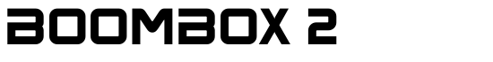 BoomBox 2 - Download Thousands of Free Fonts at FontZone.net