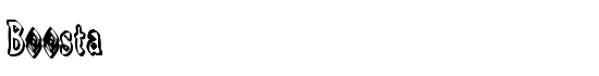 Boosta - Download Thousands of Free Fonts at FontZone.net
