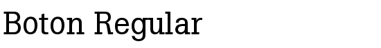 Boton Regular - Download Thousands of Free Fonts at FontZone.net