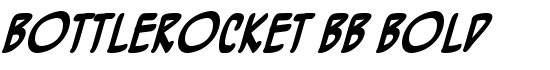 BottleRocket BB Bold - Download Thousands of Free Fonts at FontZone.net