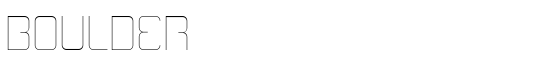 Boulder - Download Thousands of Free Fonts at FontZone.net