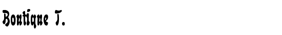 Boutique T. - Download Thousands of Free Fonts at FontZone.net