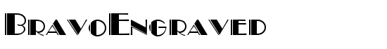 BravoEngraved - Download Thousands of Free Fonts at FontZone.net