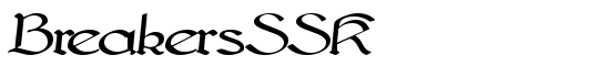 BreakersSSK - Download Thousands of Free Fonts at FontZone.net