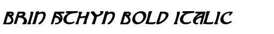 Brin Athyn Bold Italic - Download Thousands of Free Fonts at FontZone.net