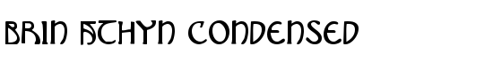 brin-athyn-condensed - Download Thousands of Free Fonts at FontZone.net