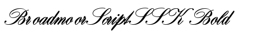 BroadmoorScriptSSK Bold - Download Thousands of Free Fonts at FontZone.net